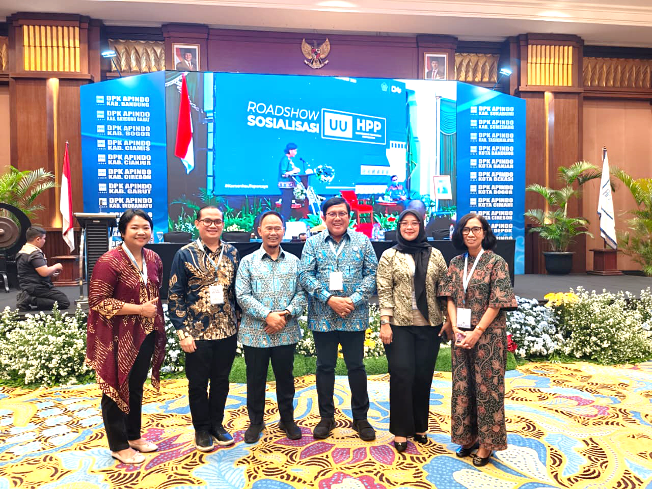 Mengikuti MUSPROV Ke - 10 DPP APINDO Provinsi Jawa Barat. ( Hari Pertama ))